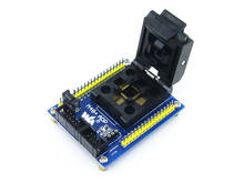 Yamaichi IC Test & Burn-in Socket with a simple board, especially for AVR TQFP32 package，M48+ ADP, Programmer Adapter 2024 - buy cheap