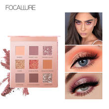 FOCALLURE 4 Colors New Green Eyeshadow palette easy to wear high quality eye shadow powder Shimmer eyeshadow pallete Eyes makeup 2024 - buy cheap