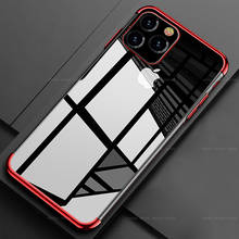 Гальванический мягкий чехол для телефона iPhone 11 11 Pro max 7 8 6 6s Plus TPU силиконовый чехол для iPhone Xs X Xr Xs Max 11pro 2024 - купить недорого