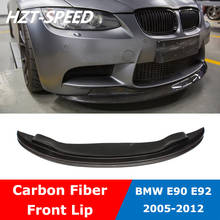 Parachoques delantero de fibra de carbono para BMW, Barbilla de labio para BMW Serie 3, E92, E93, M3, E90, 2005-2012, estilo E92, E93, GTS 2024 - compra barato