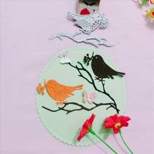 Branches and birds, greeting card photo albums, all kinds of decorations.DIY scrapbook photo album paper card decorative crafts 2024 - buy cheap