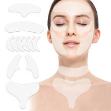 11Pcs Silicone Wrinkle Removal Sticker Face Forehead Neck Eye Sticker Pad Anti Wrinkle Aging Skin Lifting Care Patch Reusable 2024 - buy cheap