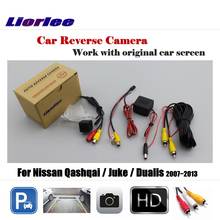 Cámara de visión trasera de coche para Nissan Qashqai / Juke/Dualis, 2007 ~ 2013, pantalla Original, cámara de aparcamiento de marcha atrás 2024 - compra barato