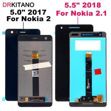 NEW Display For Nokia 2 2.1 2.2 2.3 2.4 LCD Display Touch Screen TA 1080 1084 1086 1092 1029 1035 1206 1211 1214 1209 1274 1275 2024 - buy cheap