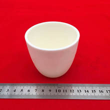 Crisol de fusión de cerámica de alúmina pura 150 en forma de arco, diámetro 73x67mm, 99% ml 2024 - compra barato