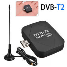 DVB-T2 DVB-T HD Digital TV Tuner TV Receiver For Android Mobile Phone TV HDTV Dongle with Micro USB Two Antenna 2024 - buy cheap