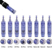 10/50PCS Electric Derma Pen Needles Bayonet 9 /12/ 36 pin/ Nano Cartridge For Auto microneedling Tattoo Needles micro Needle Tip 2024 - buy cheap