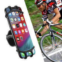 Aranha silicone titular do telefone da bicicleta titular do telefone celular universal motocicleta suporte gps suporte clipe suportes de montagem 2024 - compre barato