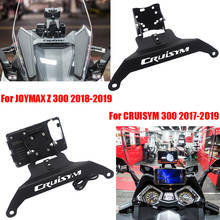 For SYM JOYMAX Z 300 2018-2019 CRUISYM 300 2017 2018 2019 Motorcycle Bar Mobile Phone bracket GPS front Stand Holder Smartphone 2024 - buy cheap