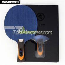 Original SANWEI BLUE EVEN LY1091 Table Tennis Blade (10+9 Ply Carbon) LY 1091 19 Ply Racket Ping Pong Bat Paddle 2024 - buy cheap