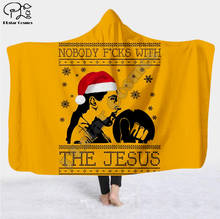 Christmas & Halloween Blanket Hooded Blanket 3D full print Wearable Blanket Adults men women Blanket style-1 2024 - buy cheap