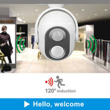 Alarma de bienvenida inalámbrica multilingüe, Sensor de movimiento de tienda, Detector infrarrojo electrónico, timbre de puerta de inducción 2024 - compra barato