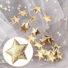 100Pcs 20mm Gold/Silver Star Soft Foam Fabric stars for Birthday Wedding Party Decoration DIY Scrapbook Cards Ornaments Dropship 2024 - buy cheap