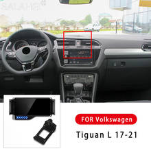 Suporte automotivo para saída de ar, suporte para celular, encaixe para vw tiguan l 17-21 2024 - compre barato