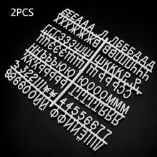 2 PCS Characters For Felt Letter Board Russian alphabet For Changeable Letter Board 2024 - buy cheap