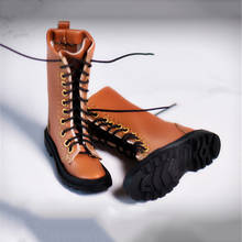 FA-18-11-zapatos de cuero para mujer, botas de tendencia de equipo especial, accesorio para soldado, 12 ", 1/6 2024 - compra barato