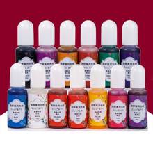 13 Colors Epoxy UV Resin Coloring Dye Liquid Epoxy Pigment Resin Colorant Fading Resistance10ml Translucent PXPC 2024 - buy cheap