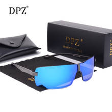 2020 DPZ Luxury Brnad  Polarized Men women  sport Driving Sunglasses alloys UV400 Rimless Oculos 2024 - buy cheap