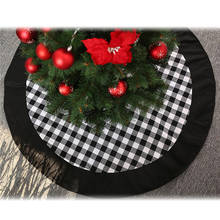 Saia de árvore de natal 120cm, decorações de natal, enfeites de árvore de natal, decoração de natal, festa, feriado, u3 2024 - compre barato