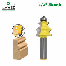 LAVIE 1pc 12mm 1/2 Shank Line Router Bit for Wood Architectural Molding Woodworking Milling Cutter Machine Tools Face Mill 03140 2024 - buy cheap