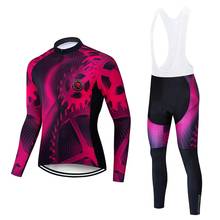 Roupa bib de bicicleta, calça e camisa masculina de ciclismo, kit de uniforme de triatlo com equipamento profissional para road bike 2024 - compre barato