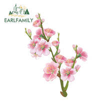 EARLFAMILY 13cm x 9.8cm for Cherry Blossom Car Stickers Occlusion Waterproof Windshield Snowboard Bumper Camper DIY Anime Decal 2024 - buy cheap