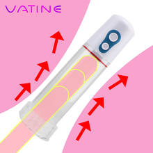 VATINE Sex Toys for Men Sex Toys Vacuum Dick Extender Penis Enlargement Automatic Vacuum Train Pump Penis Pump Increase Length 2024 - buy cheap
