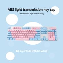 Mechanical Gaming Keyboard 104-Key ABS Keycaps Blank Keycaps For Cherry MX Mechanical Keyboard Key Cap Switches 2024 - buy cheap