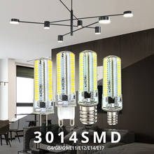 Dimmable G4 LED Lamp E14 G9 Candle Light E17 E12 E11 G8 LED Bulb 220V 110V Spotlight SMD3014 64 152 leds Light for Chandelier 2024 - buy cheap