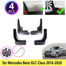 4 PCS for Mercedes Benz GLC Class X253 2016 2017 2018 2019 Auto Mudguards Mudflaps Fender Guards Mud Flap Splash Car Accessories 2024 - buy cheap