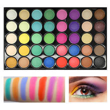 Caja de sombra de ojos, paleta de 40 colores mate, perlado, Color tierra, maquillaje ahumado, Multicolor, herramientas de maquillaje de ojos, barato 2024 - compra barato