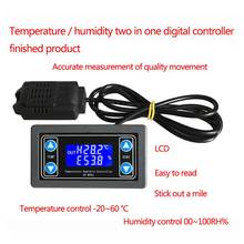 Controlador Digital de humedad y temperatura, termostato, higrómetro, regulador, módulo controlador de XY-WTH1 2024 - compra barato