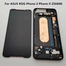 Pantalla LCD Amoled de 6,59 pulgadas para ASUS ROG Phone 2 Phone II ZS660K, montaje de digitalizador con pantalla táctil para I001D I001DA I001DE 2024 - compra barato