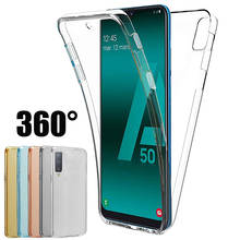 Funda de protección completa 360 para Samsung Galaxy Note 20 S20 Ultra S20 S21 Plus A42 A32 A52 A72 A51 A71 5G S20FE, carcasa trasera de TPU 2024 - compra barato