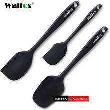 WALFOS NonStick Silicone Spatula Cooking Spoon Heat Resistant Turner Cake Cream Scraper Kitchen Utensils Set Baking Accessories 2024 - buy cheap