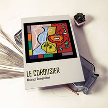 Le corbusier impressão, bauhaus poster, exposição de arte poster, presente para o arquiteto decoração da casa impressão em tela cartaz 2024 - compre barato