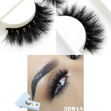 visofree 3D lashes mink 25mm fluffy thick faux mink Lashes Butterflies lash cases packaging cruelty free false eyelashes 3DB14 2024 - buy cheap