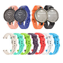 Ремешок для смарт-часов Garmin Лили Смарт-часы с браслетом-14 мм силиконовый браслет на запястье для Garmin Лили Смарт-часы 2024 - купить недорого