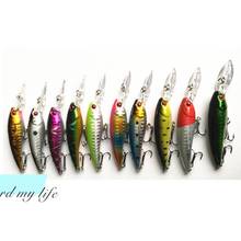 SEALURER 10PCS Fishing Lure Set New Long Tongue Isca Artificial Wobbler Pesca Fishing Bait fishing tackle Wholesale Minnow 2024 - buy cheap