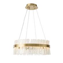 Post-modern creative minimalist living room chandelier American luxury bedside bedroom study hotel model room glass chandelier 2024 - buy cheap