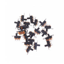20*5,5*11 мм черный небольшой переключатель прочный ВКЛ-ВЫКЛ миниатюрные скользящие тумблеры DIY электрокомпонент 2024 - купить недорого