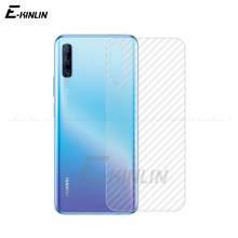 Clear Soft 3D Carbon Fiber Protective Back Film For Huawei Y9a Y6p Y5p Y9s Y8s Y8p Y7a Y7p Rear Screen Protector Not Glass 2024 - buy cheap