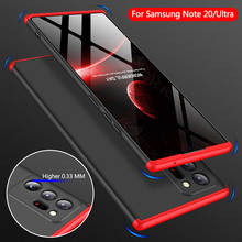Funda protectora de 360 grados para Samsung Galaxy Note 20 Ultra, carcasa a prueba de golpes, dura, mate, PC, Samsung Note 20 Ultra Coque 2024 - compra barato