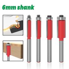 1pcs 1/4 shank Flush Trim Router Bit End Bearing cnc wood cutters For wood milling cutter 2024 - buy cheap