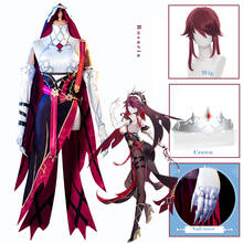 Rosaria Cosplay Costume Game Genshin Impact Uniform Full Set Dress Wig Crown Figer Cover Props Halloween Anime Party Accessories 2024 - buy cheap
