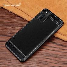 For vivo iQOO Neo3 Neo 3 5G Luxury Leather Texture Soft TPU Silicone Case For vivo iQOO 3 5G iQOO3 Phone Back Cover Cases Coque 2024 - buy cheap