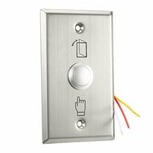 Botão de liberação da porta, interruptor para saída não/nc/com, 115mm x 70mm, 36v, 3a, 1 peça 2024 - compre barato