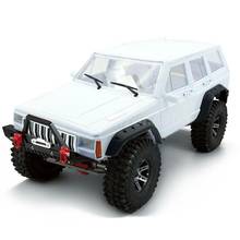 1:10 Hard Plastic Body Shell Kit 275mm Wheelbase JEEP Cherokee XJ Unpainted DIY for 1/10 RC Crawler Car RC4WD D90 D110 TF2 MST 2024 - buy cheap