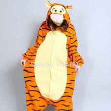 Kigurumi 3d Dimensional Tiger Costume Pajamas Cartoon Animal Cosplay Pyjamas Adult Onesies Party Dress Halloween Pijamas 2024 - buy cheap