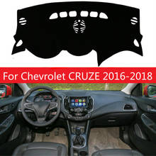 Cubierta para salpicadero de coche, alfombrilla Anti-UV, parasol, accesorios para Chevrolet CRUZE 2016, 2017, 2018 2024 - compra barato